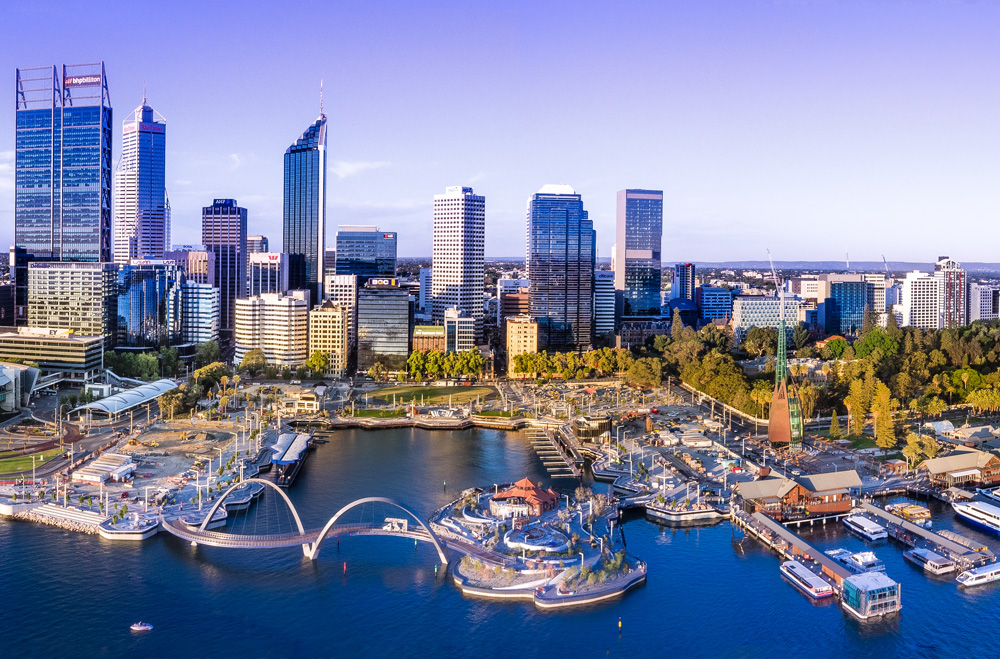Perth - "thành phố ánh sáng" của nước Úc xinh đẹp.