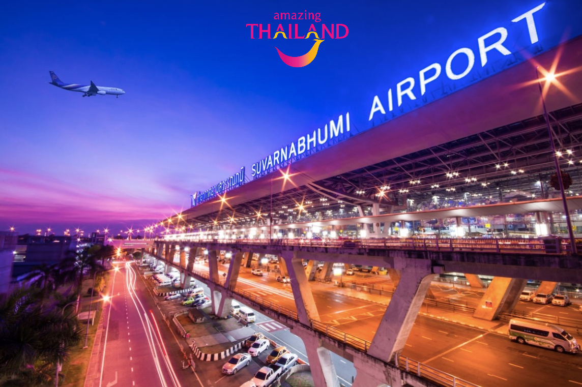 Sân bay quốc tế Suvarnabhumi, Thái Lan. Ảnh: Hiroyuki Hayafune.