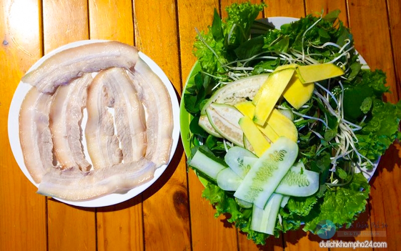 Bánh tráng thịt heo Đà Nẵng