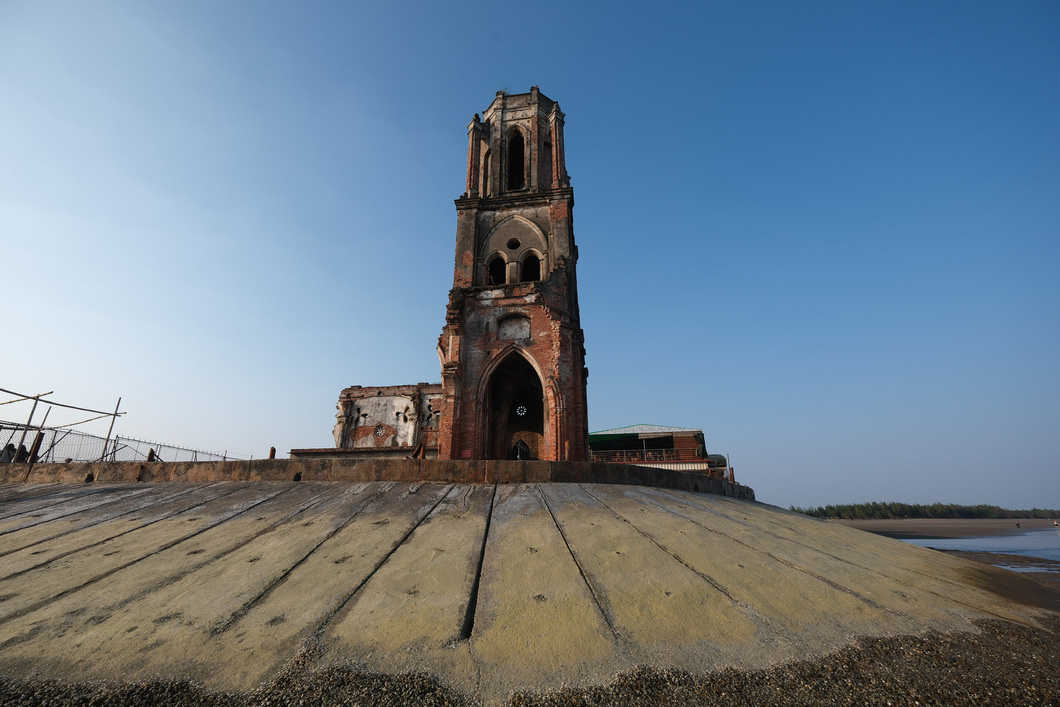 Vẻ đẹp của nhà thờ đổ Nam Định - Ảnh: NAM TRẦN
