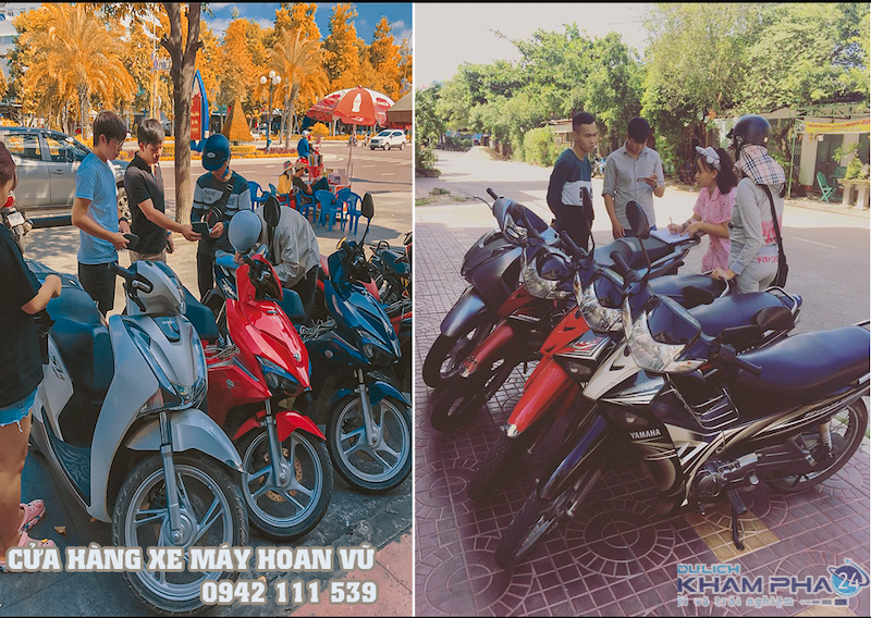 thuê xe máy khi đi du lịch Đà Nẵng